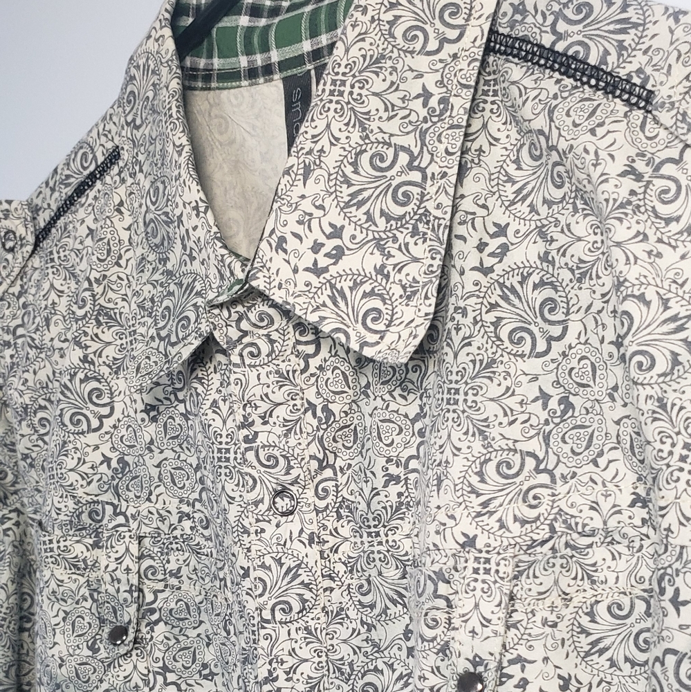 Mens long sleeve button up shirt - Picture 2 of 5